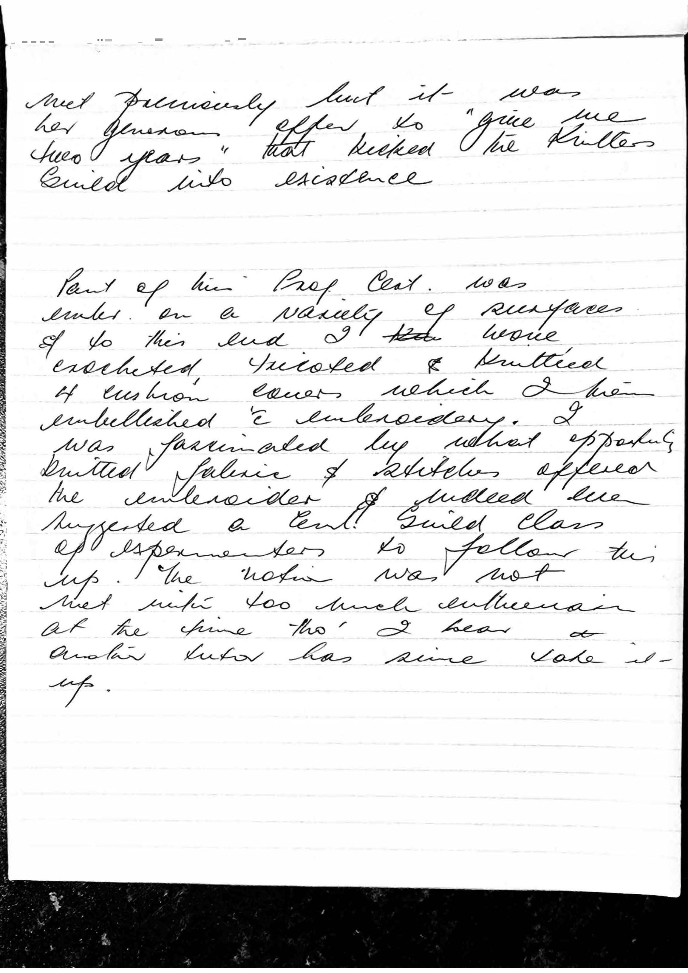 MChickAutobiographyHANDWRITTENcirca1991 Page 7